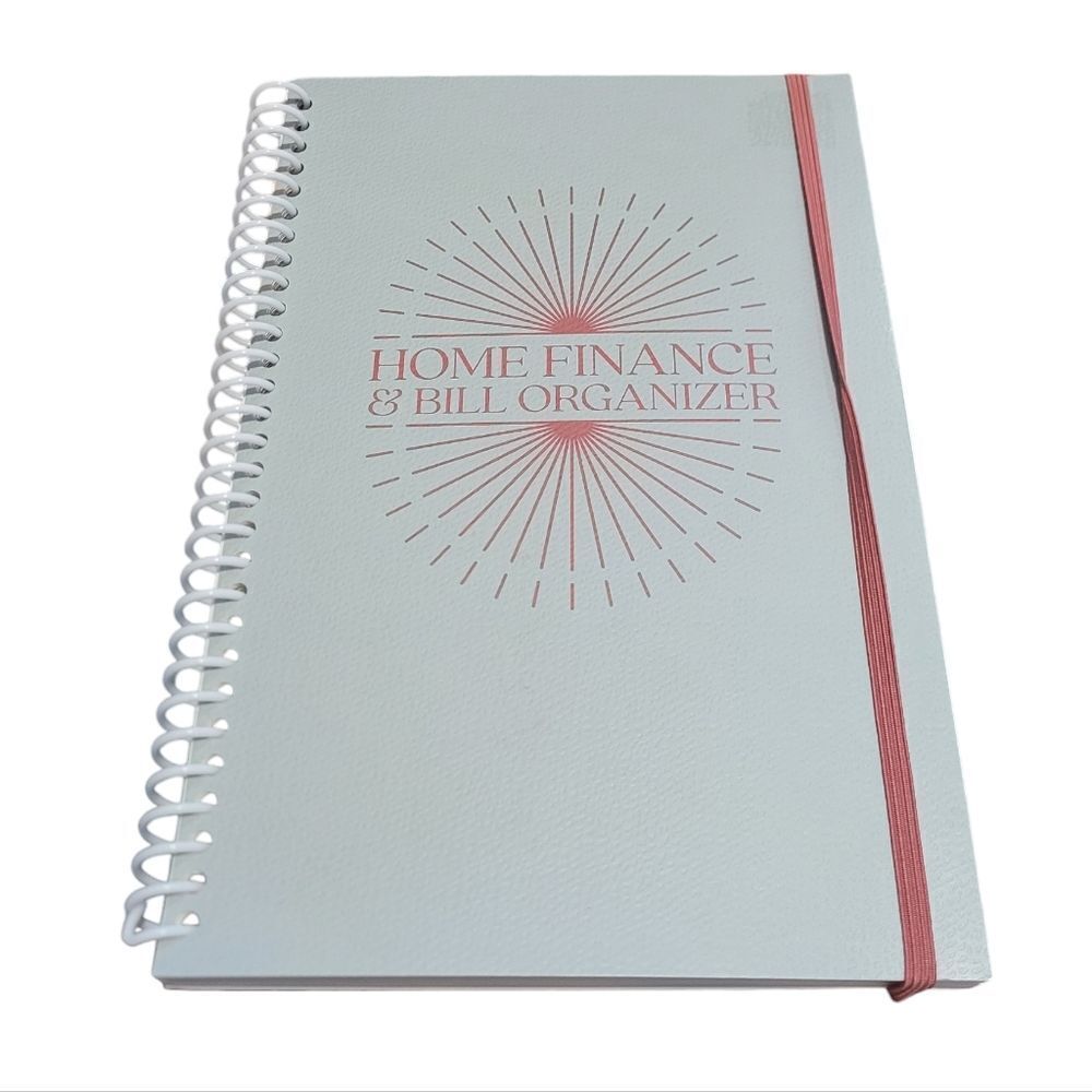 Yearly home finance & bill organizer